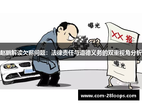 赵鹏解读欠薪问题：法律责任与道德义务的双重视角分析